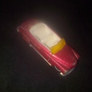 Classic Red Hot Wheels Car With White Interior